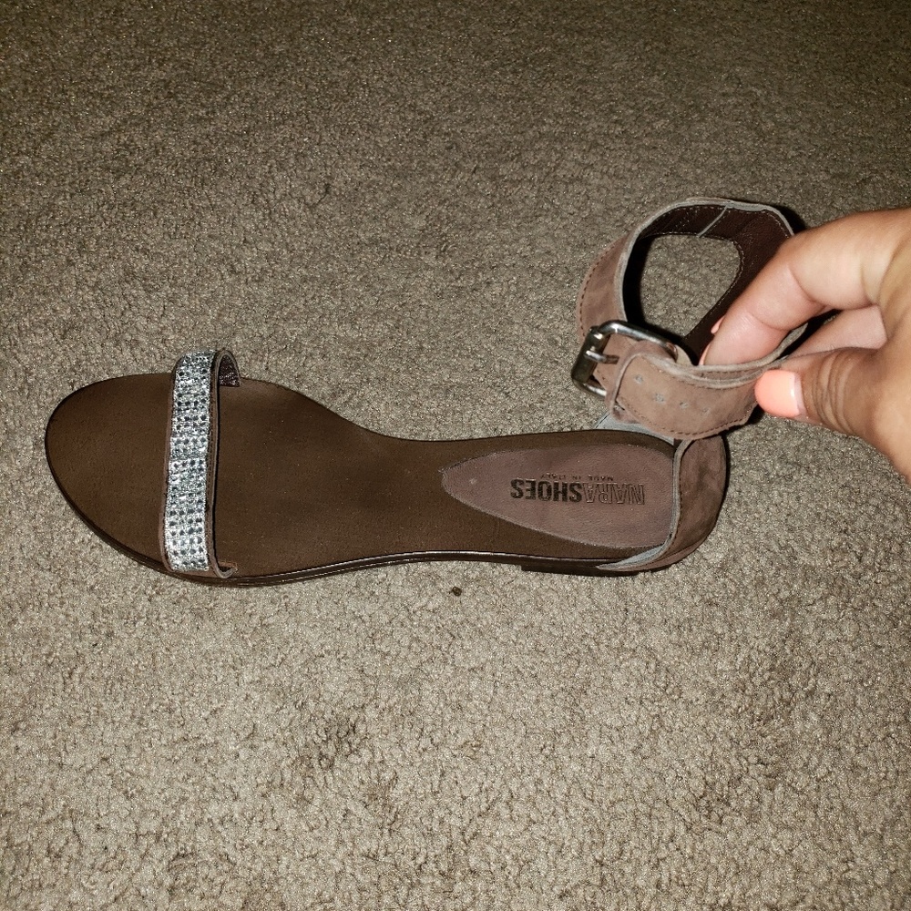Nara Rhinestone Flats - Picture 2 of 4